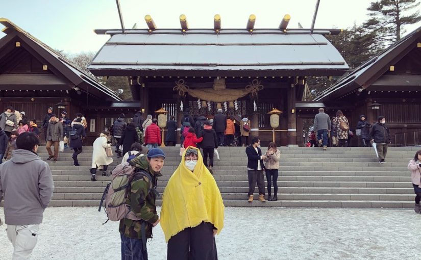 北海道神宮へ初詣